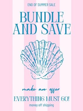 Bundle and Save!!! Everything Must Go!!!